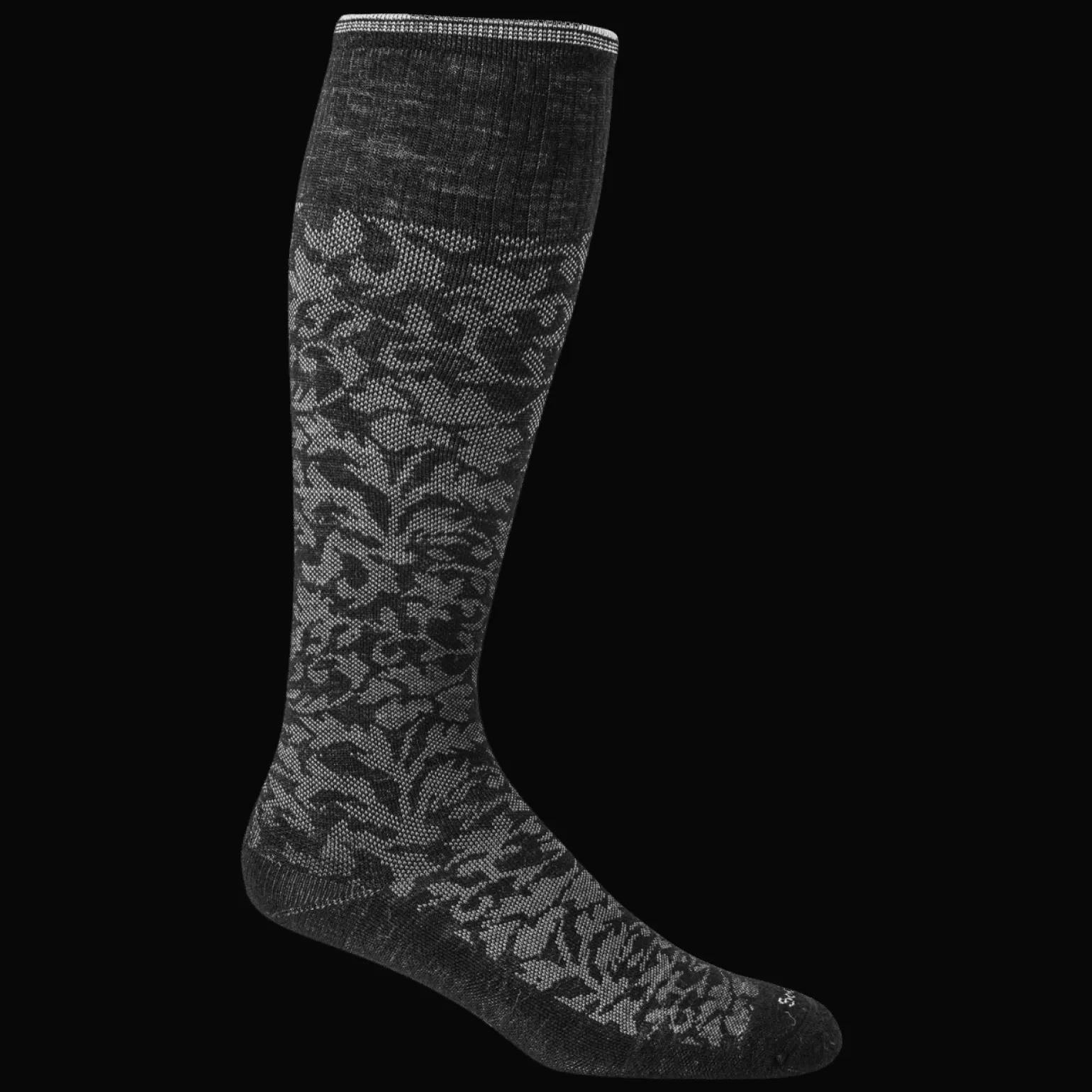 Fashion DAMASK (DAME) - SW BLACK Dame Strømper