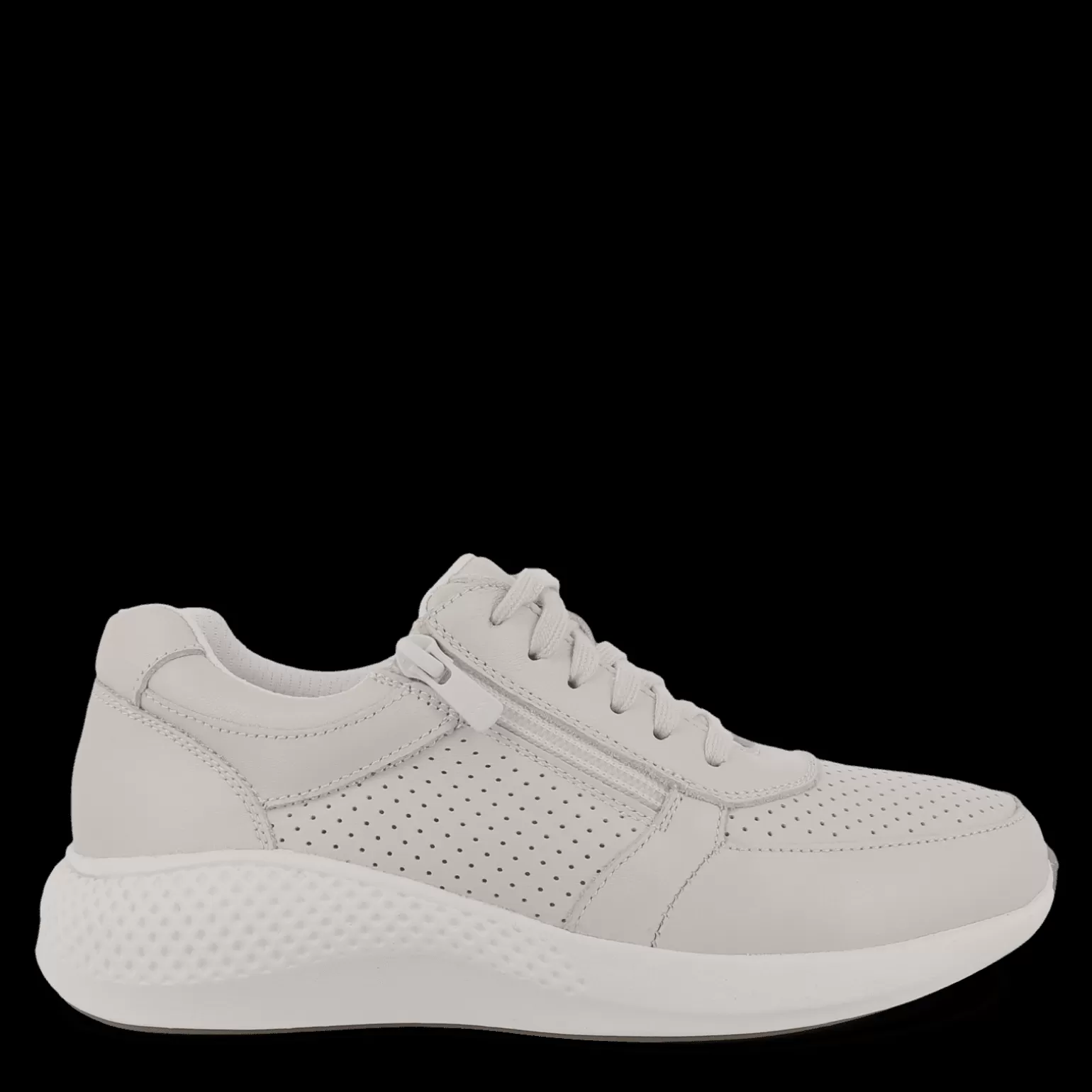 Clearance DOLPHIN DAISY - CREAM WHITE Dame Snøresko | Lædersko