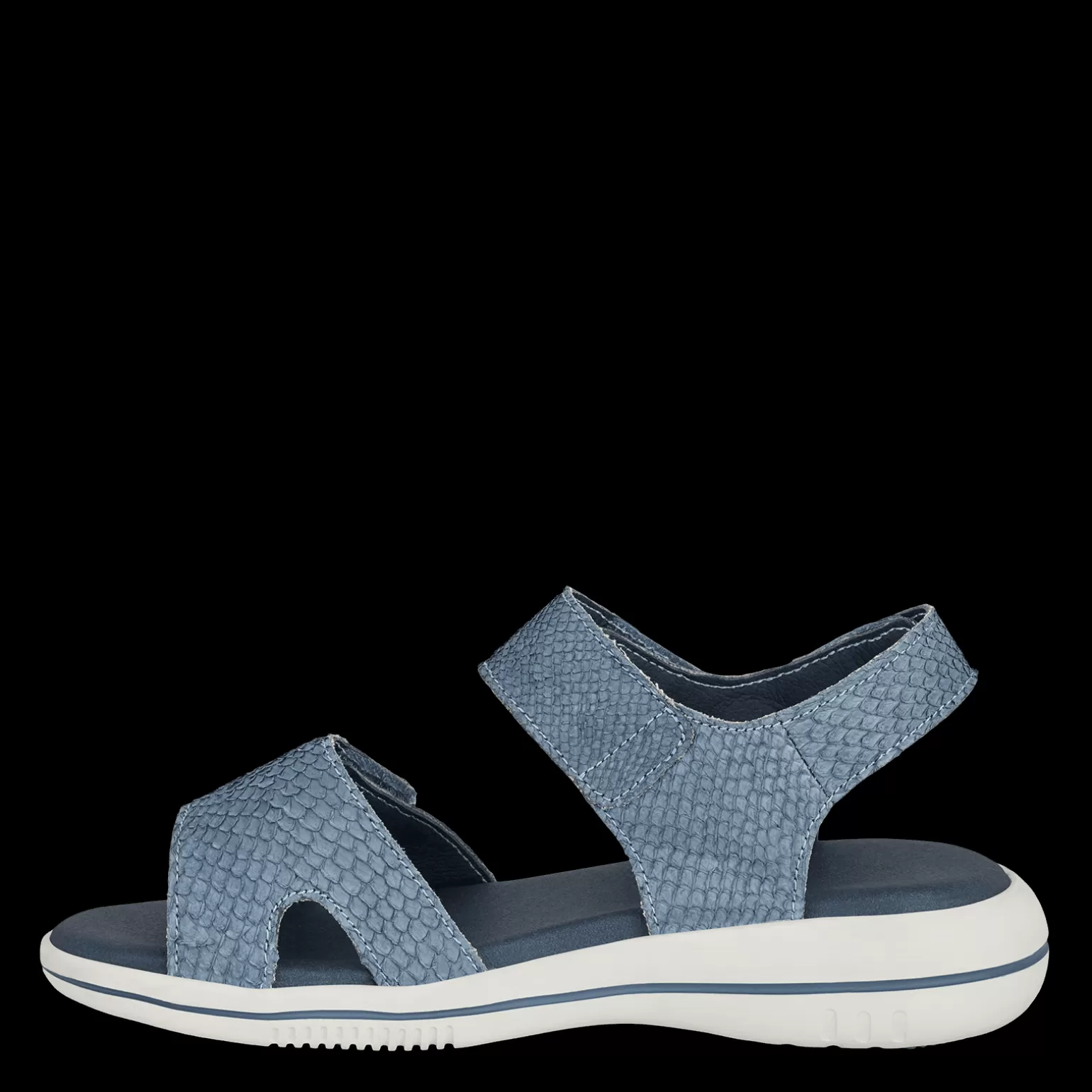 Store LEAF LULU - LIGHT BLUE Dame Sandaler med flad sål